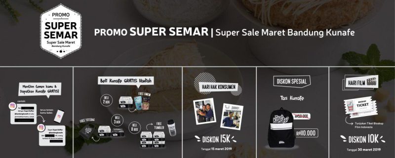 Promo Supersemar Bandung Kunafe