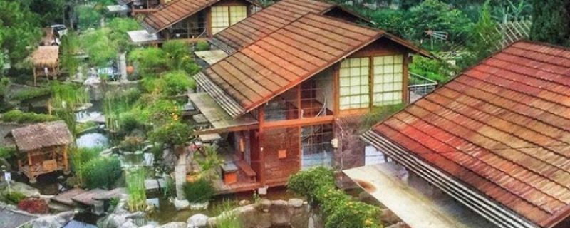 Villa air hotel unik bandung